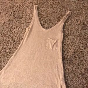 Beige tank top